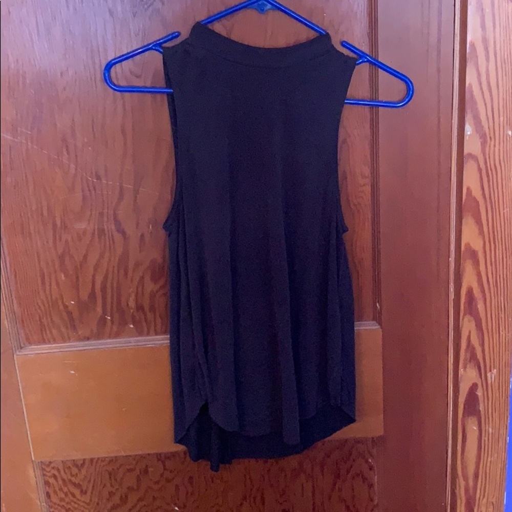 Black Soft and sexy Sueded tank top